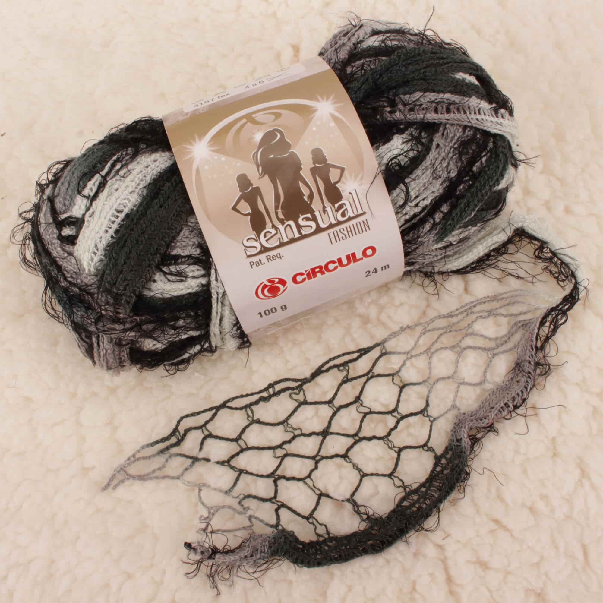 Fishnet Frilly Yarn - Image 3