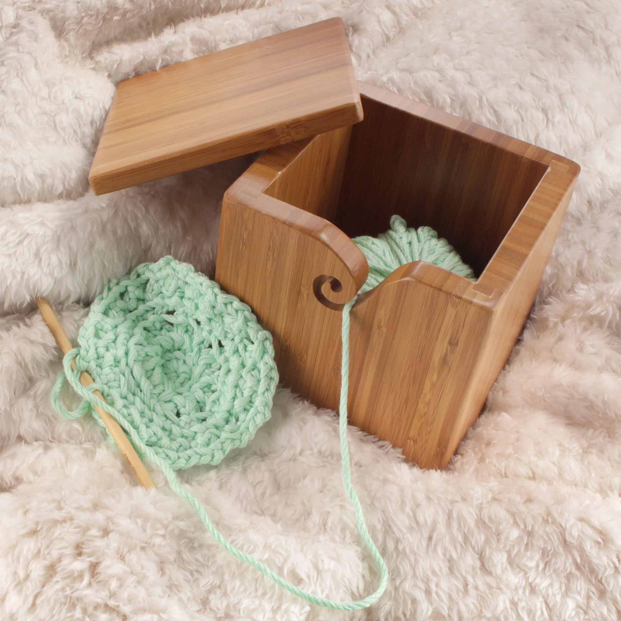 Bamboo Cotton Chunky Yarn: 2 Ball Packs - Image 4