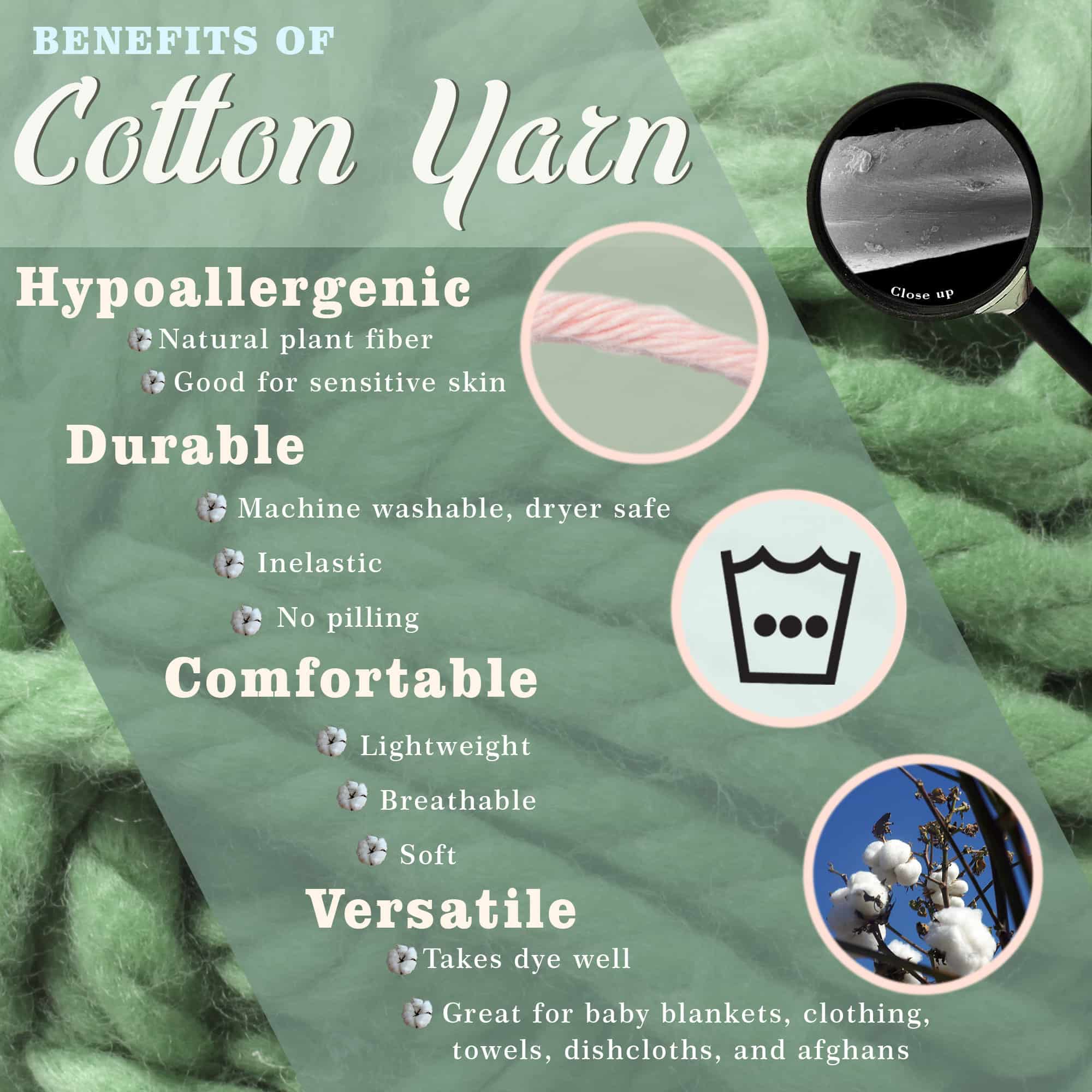 Cotton Select Yarn: 4 Skein Packs - Image 4