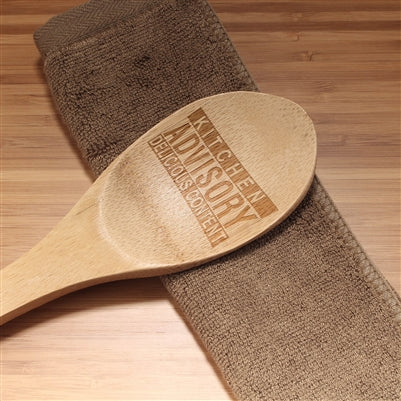 Kitchen Advisory Custom Engraved Serving Spoon - Image 3