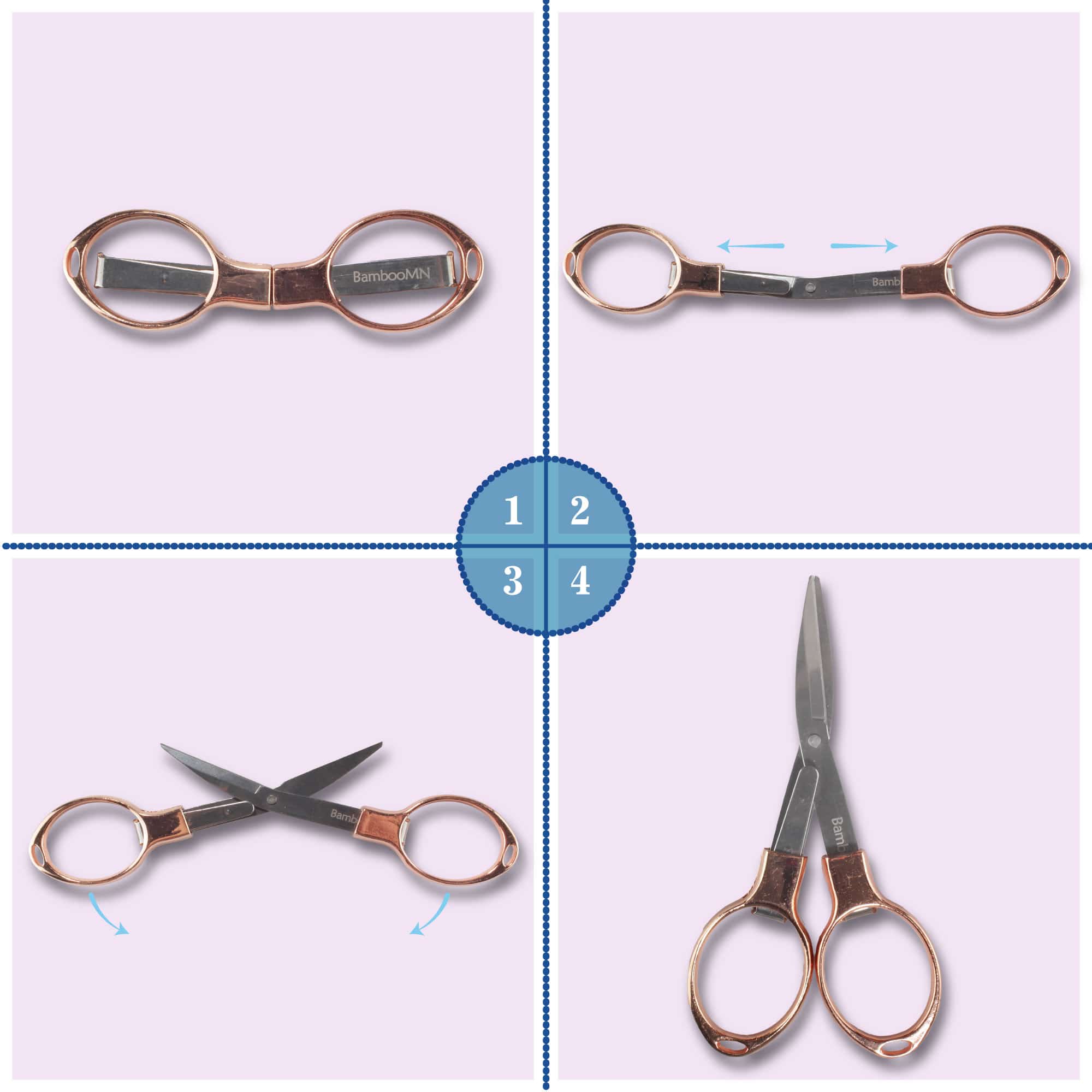 Folding Scissors Sewing Set - Image 3