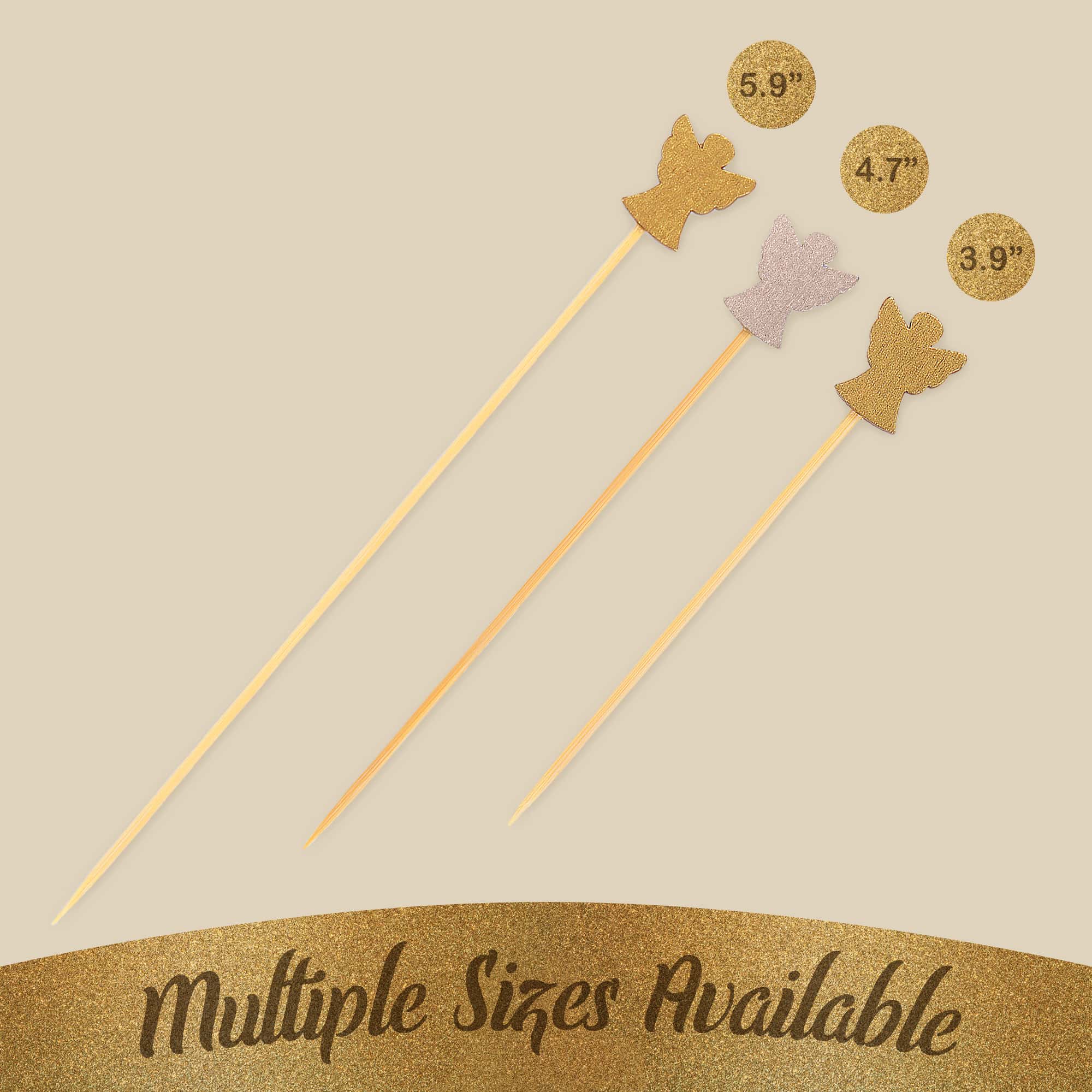 Angel Bamboo Food Picks - Image 4