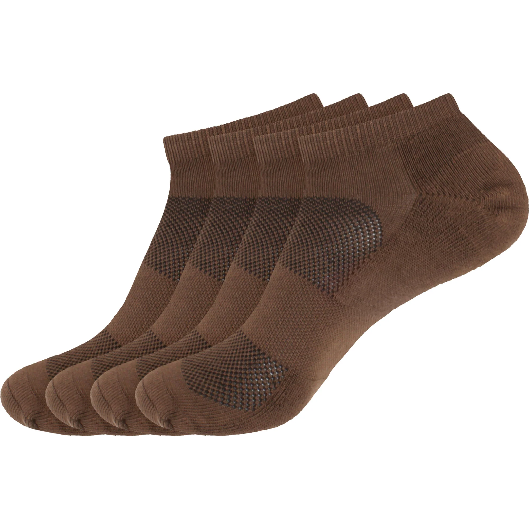 Men's Bamboo Athletic Ankle Socks: 4 Pairs - Image 12