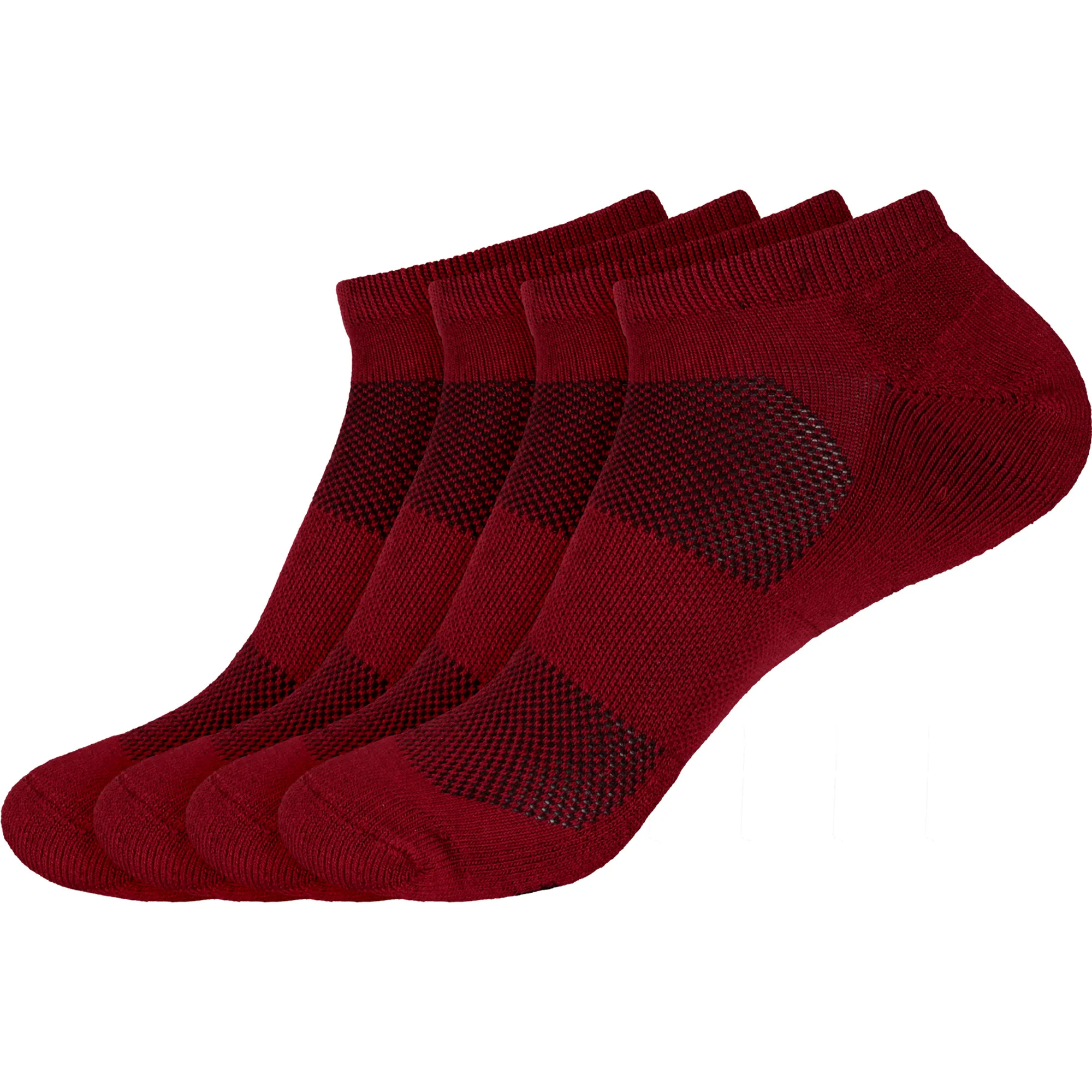 Men's Bamboo Athletic Ankle Socks: 4 Pairs - Image 16