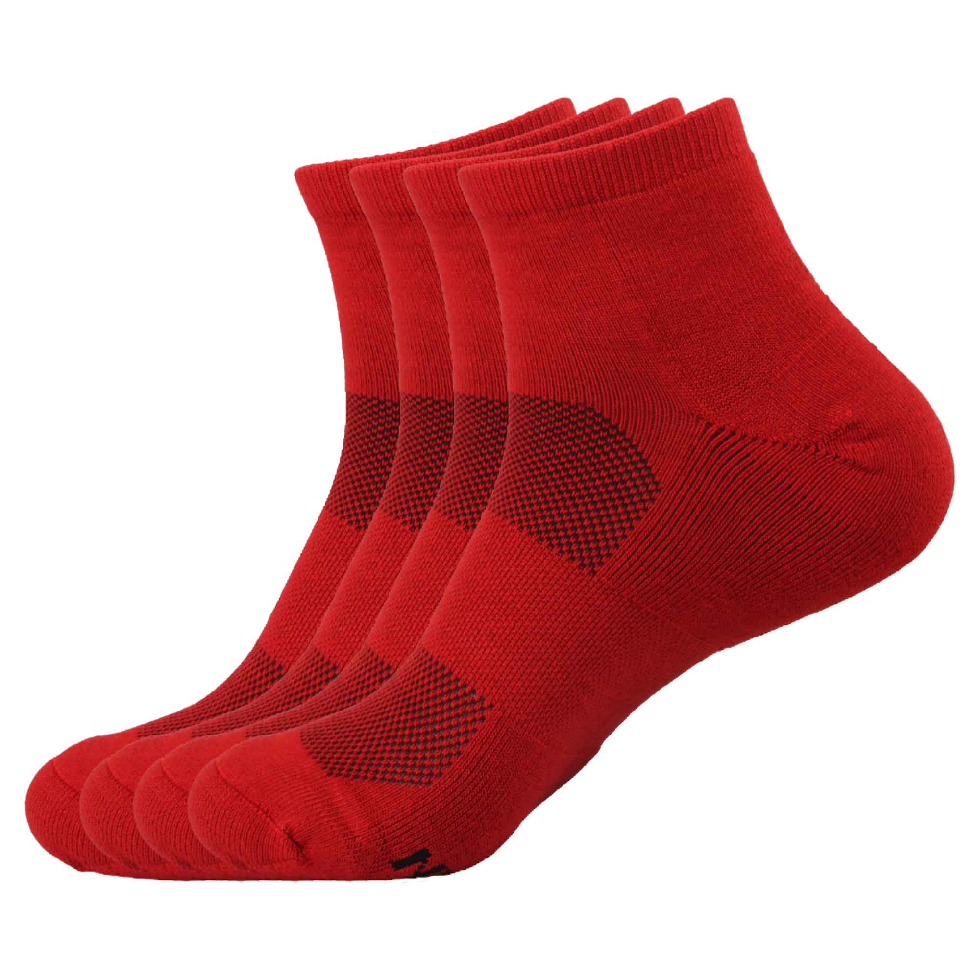 Men's Bamboo Cushioned Athletic Quarter Socks - Image 12