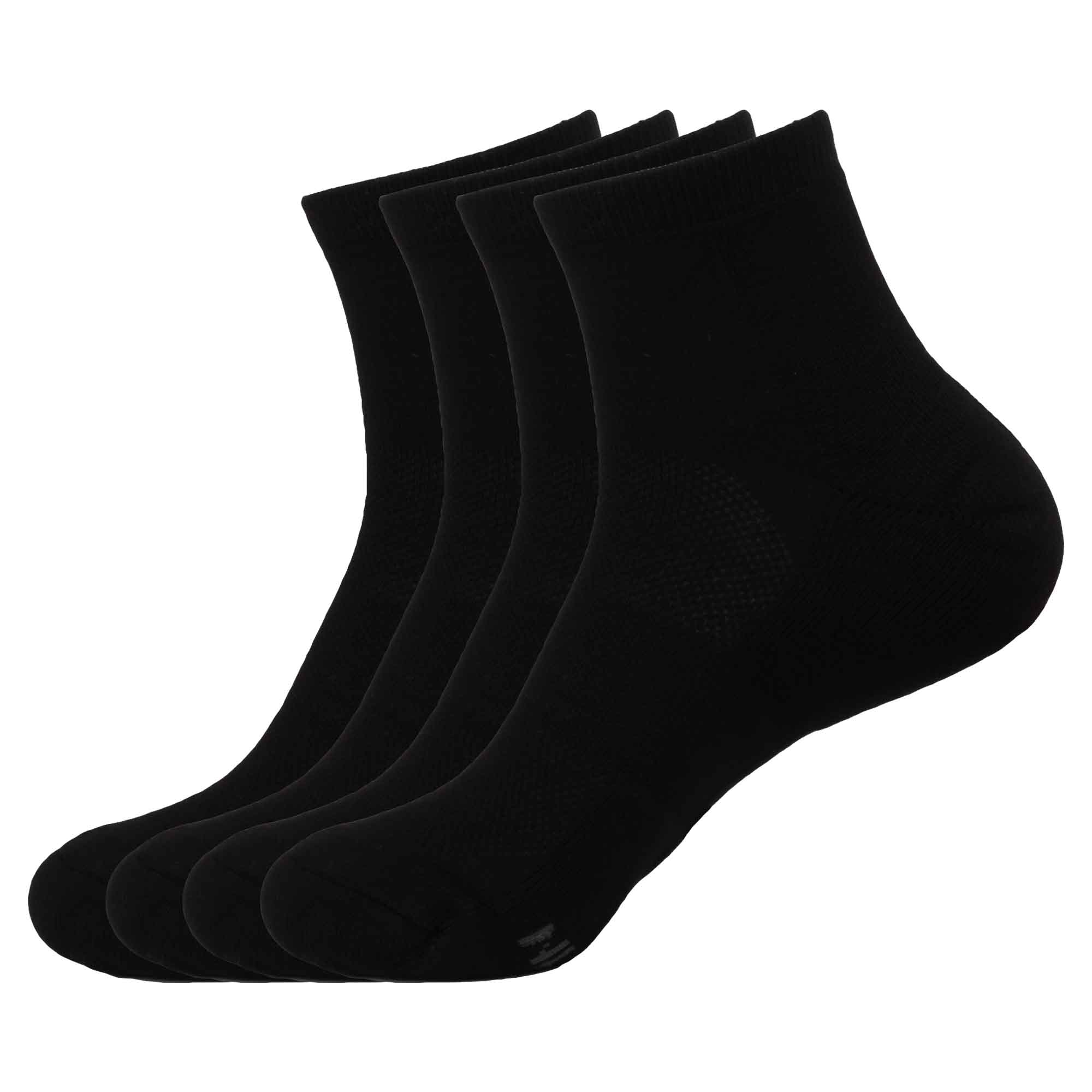 Men's Bamboo Cushioned Athletic Quarter Socks - Image 6