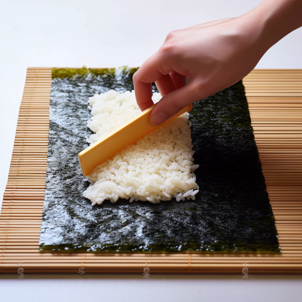 Sushi Rolling Kit with 2 Rolling Mats, Rice Paddle and Spreader - Image 7