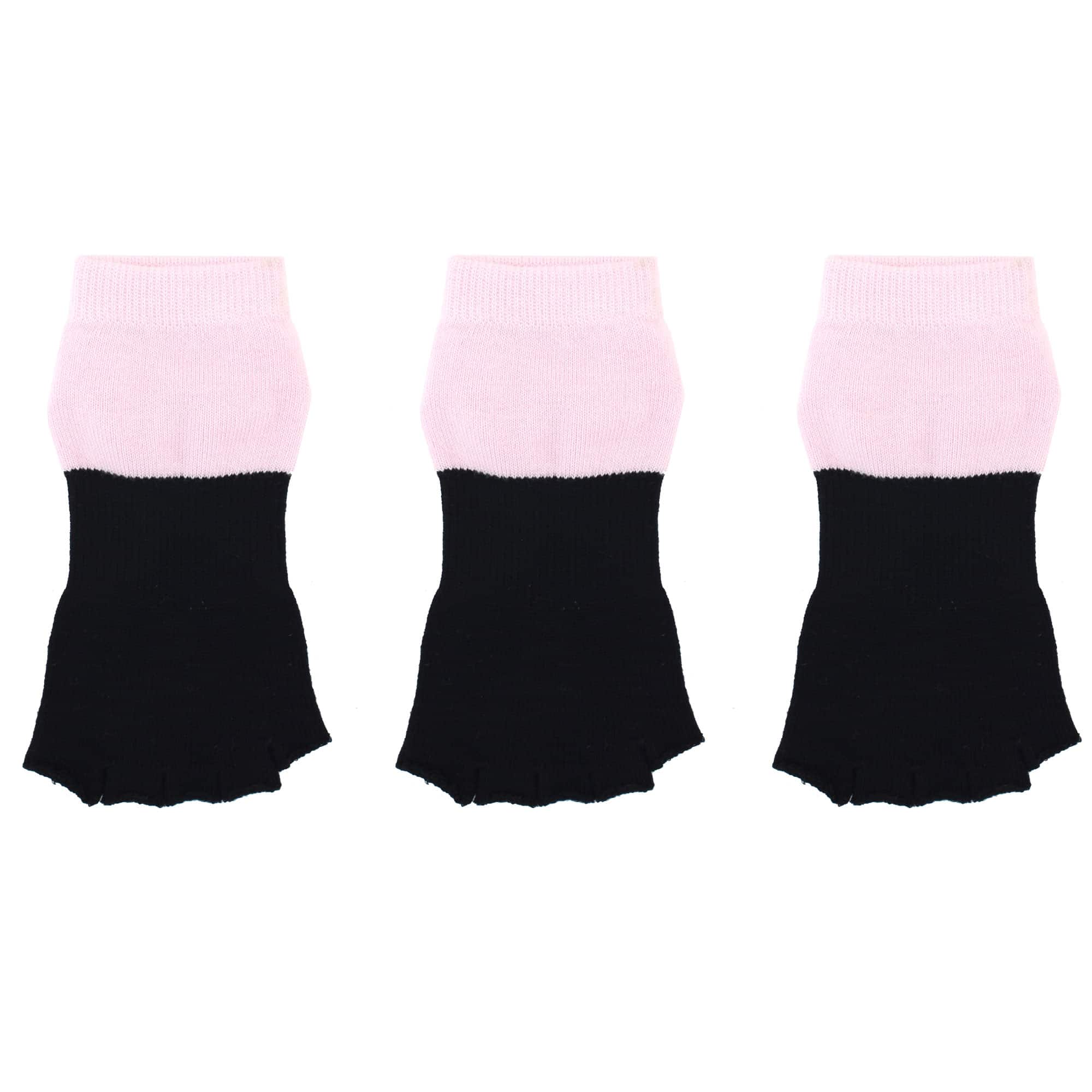 Women's Yoga Non-Slip Bamboo Open-Toe Socks - Image 8