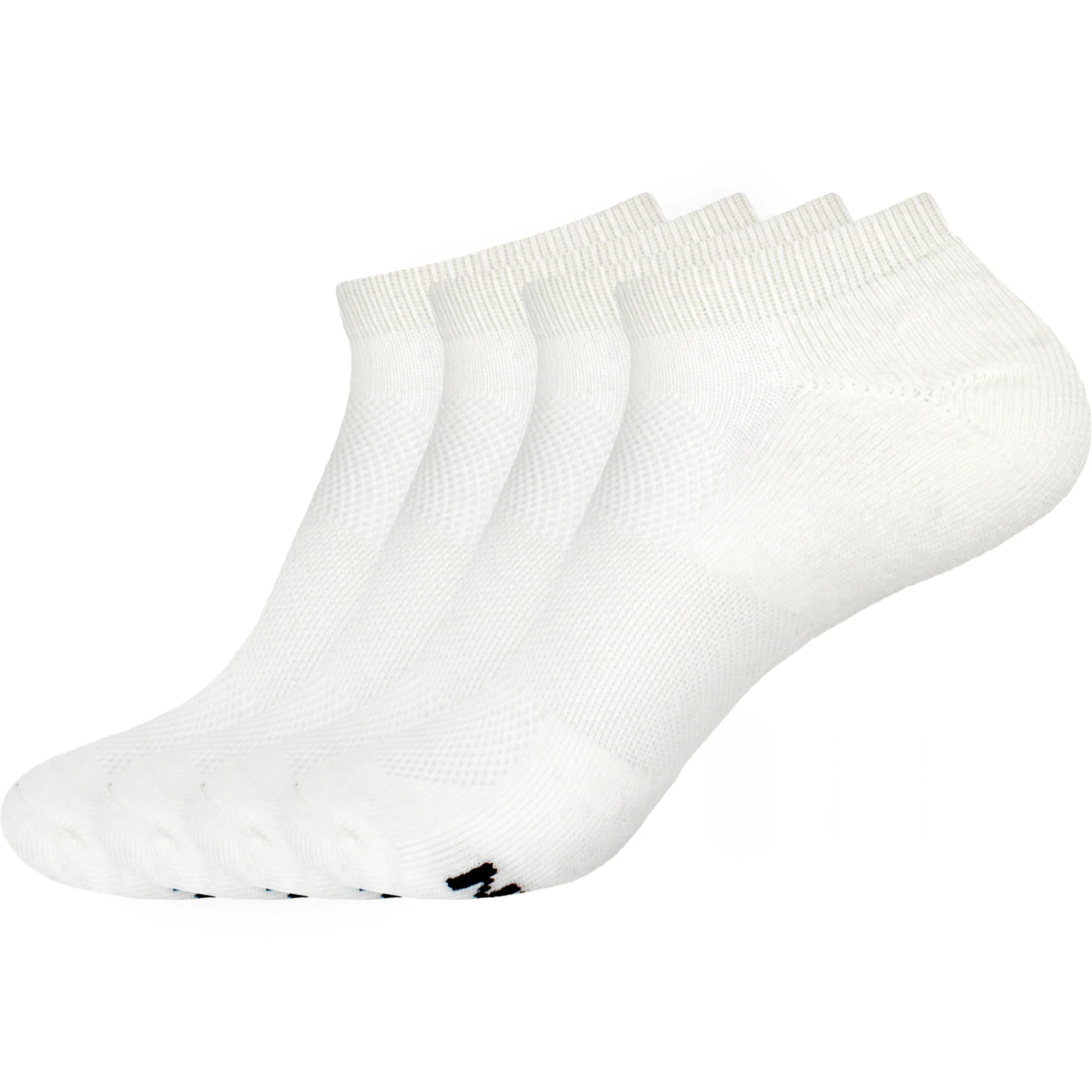 Women's Bamboo Athletic Ankle Socks: 4 Pairs - Image 8