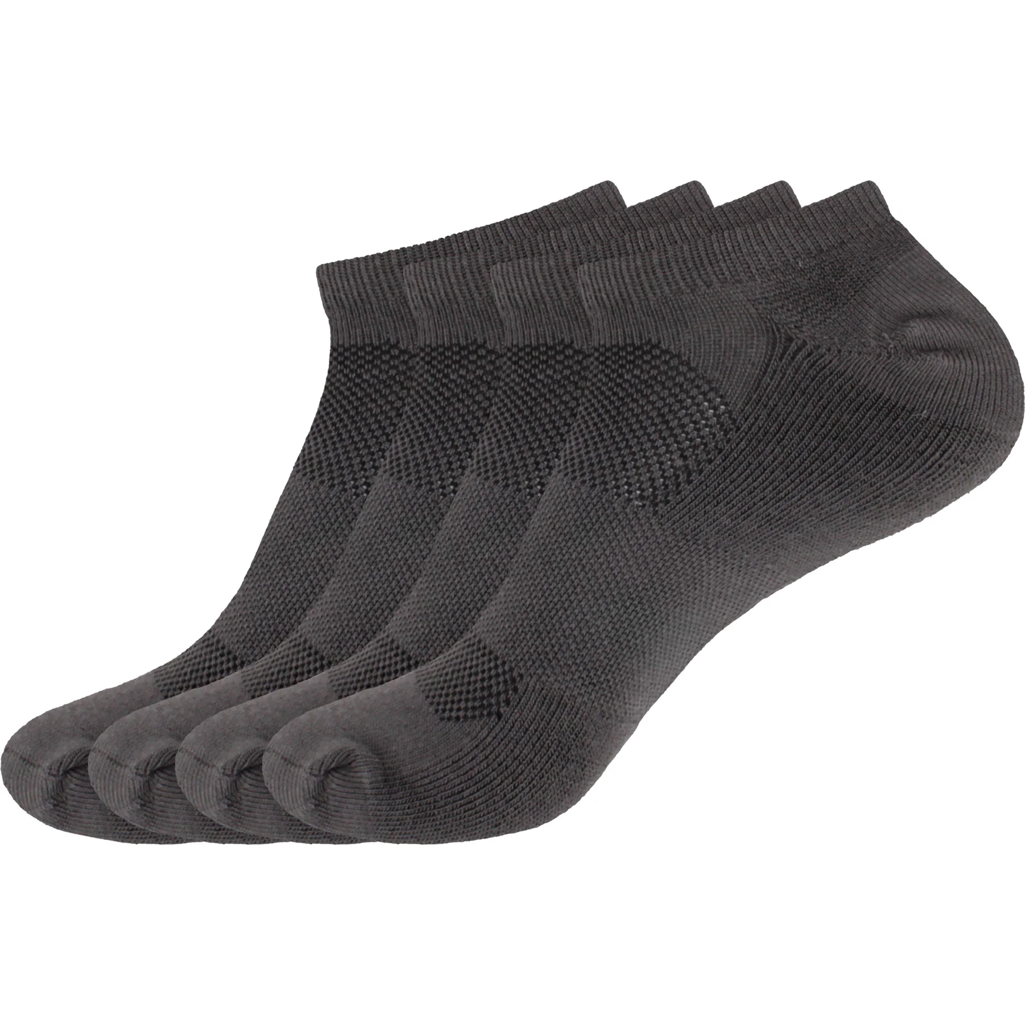 Women's Bamboo Athletic Ankle Socks: 4 Pairs - Image 9