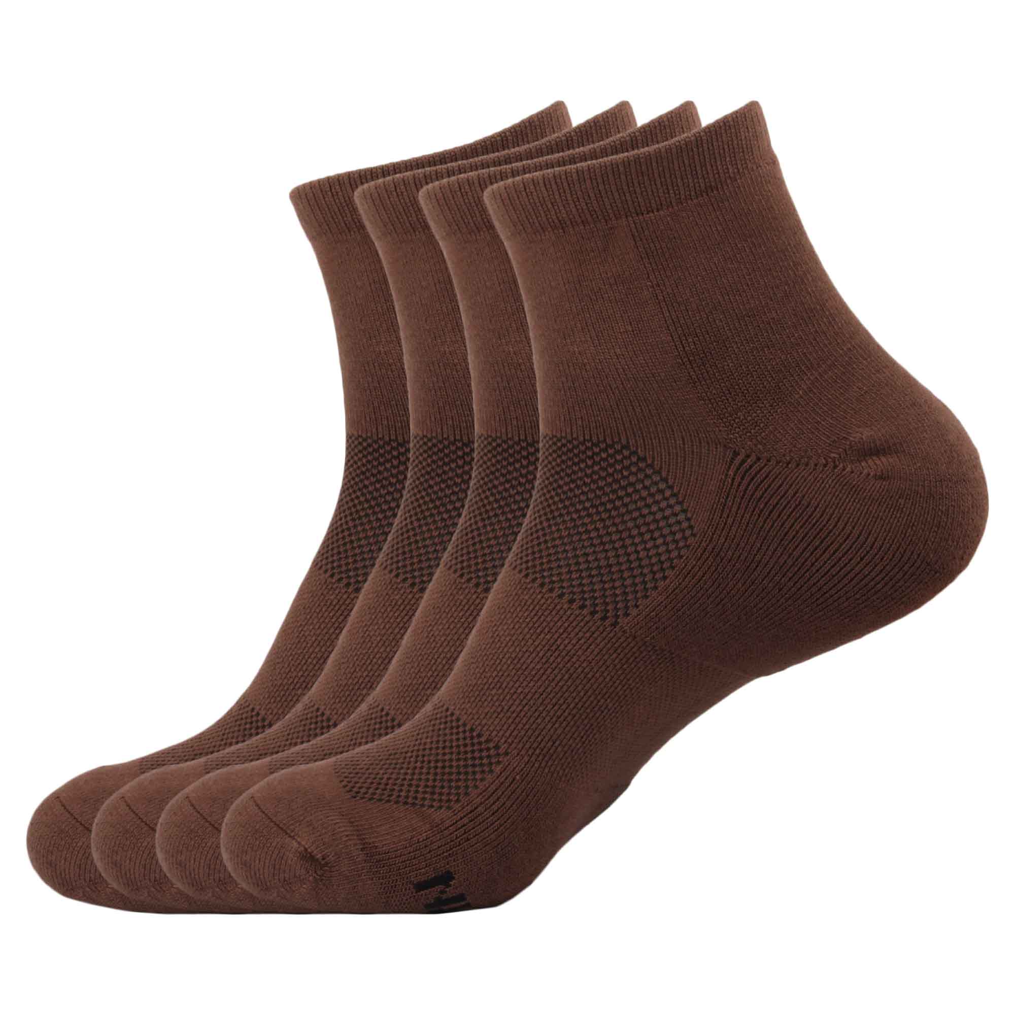 Women's Bamboo Cushioned Athletic Quarter Socks - Image 10