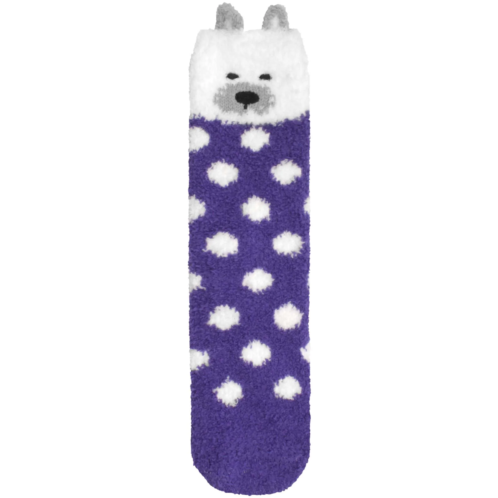 Animal Non-Slip Fuzzy Crew  Socks - Image 10