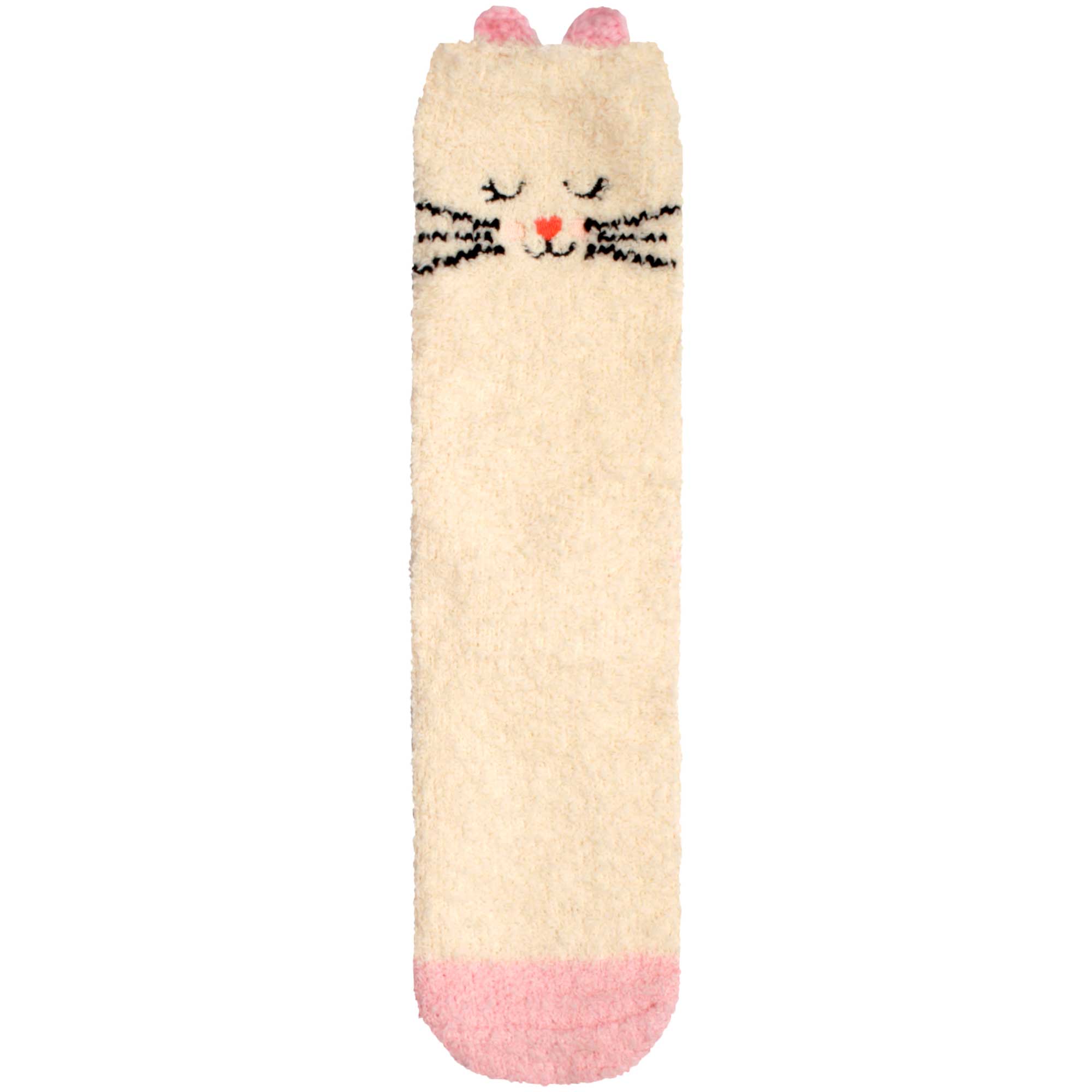 Animal Non-Slip Fuzzy Crew  Socks - Image 11