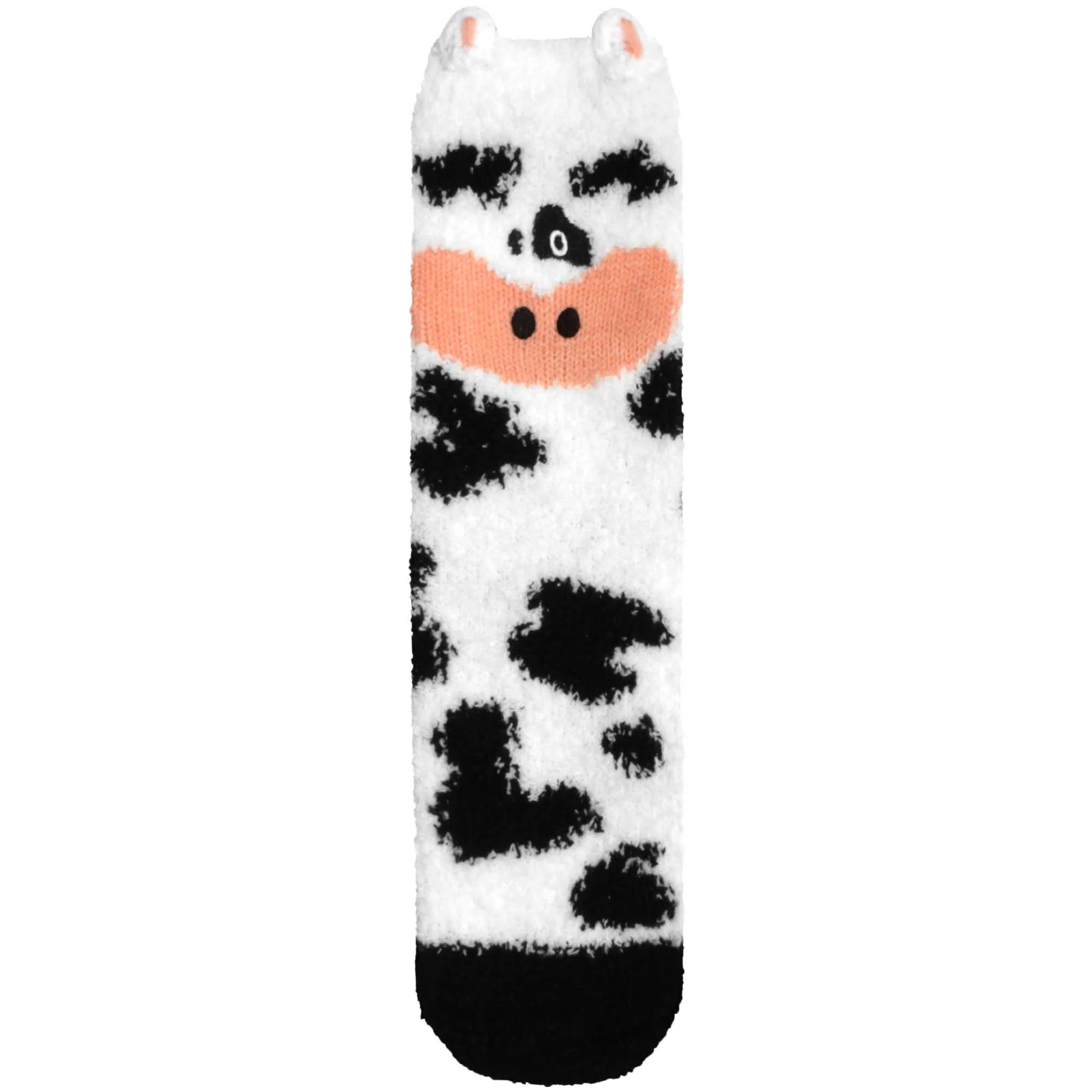 Animal Non-Slip Fuzzy Crew  Socks - Image 6