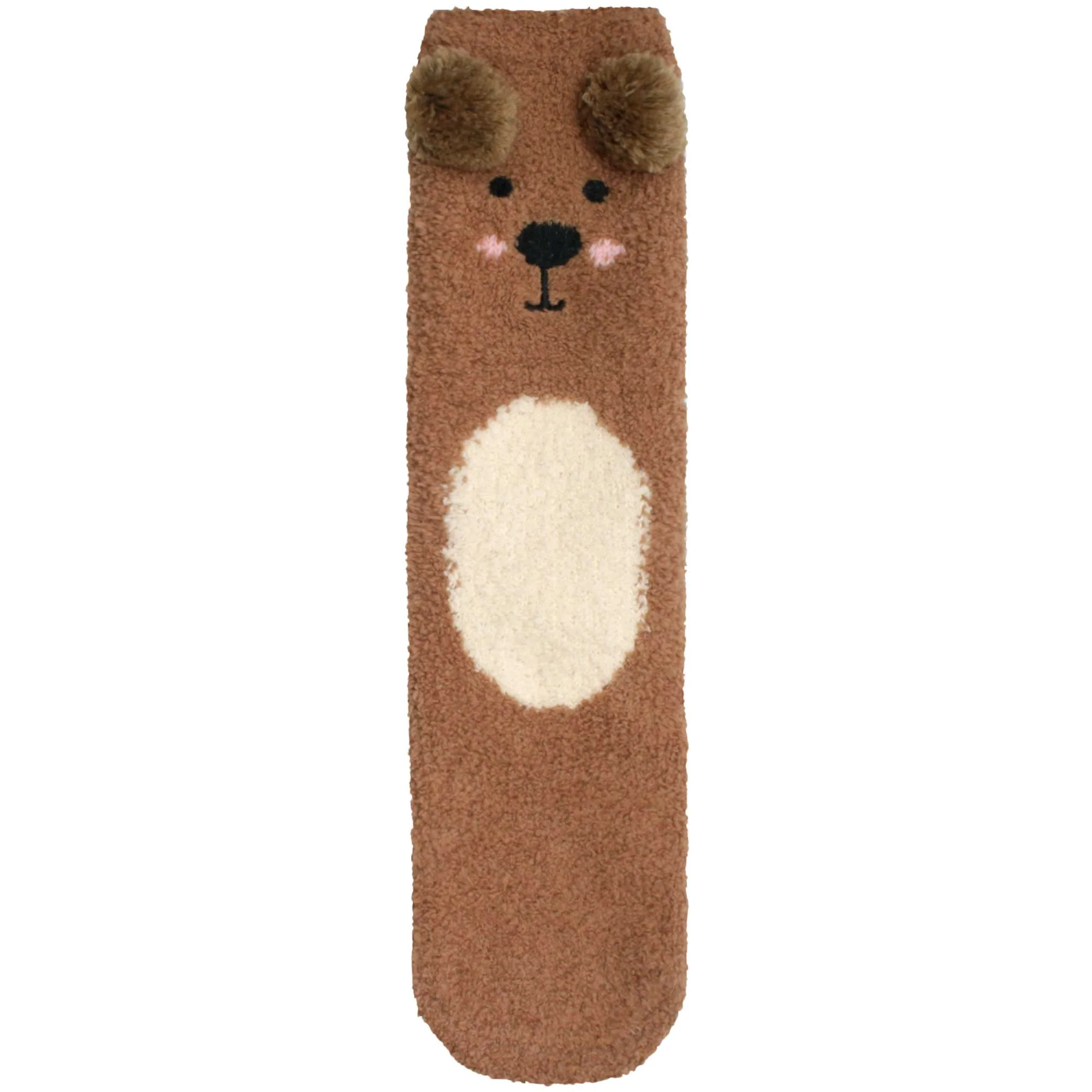 Animal Non-Slip Fuzzy Crew  Socks - Image 8