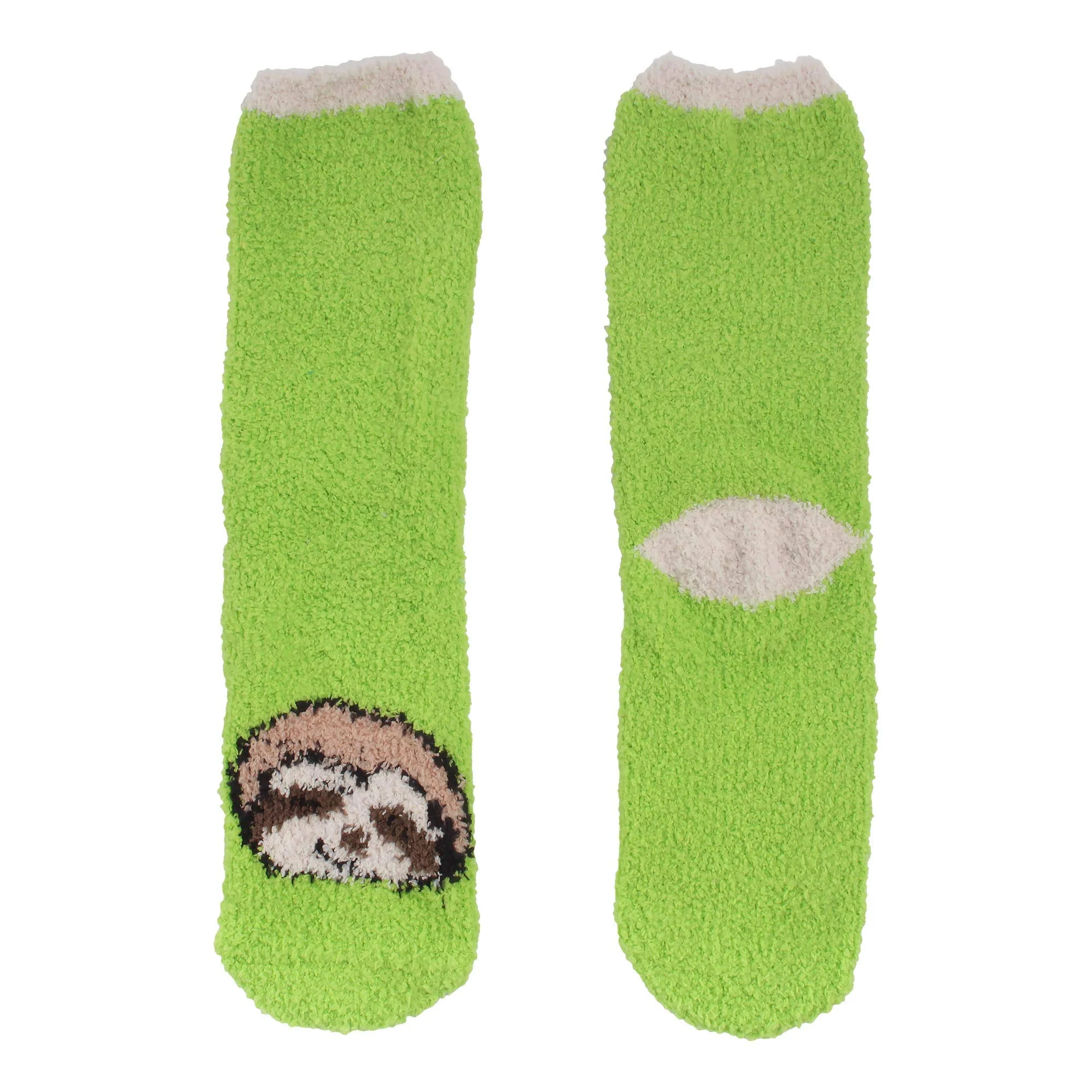 Women's Cute Fuzzy Cozy Super Warm Soft Animal Indoor Outdoor Cabin Crew Socks - Image 4