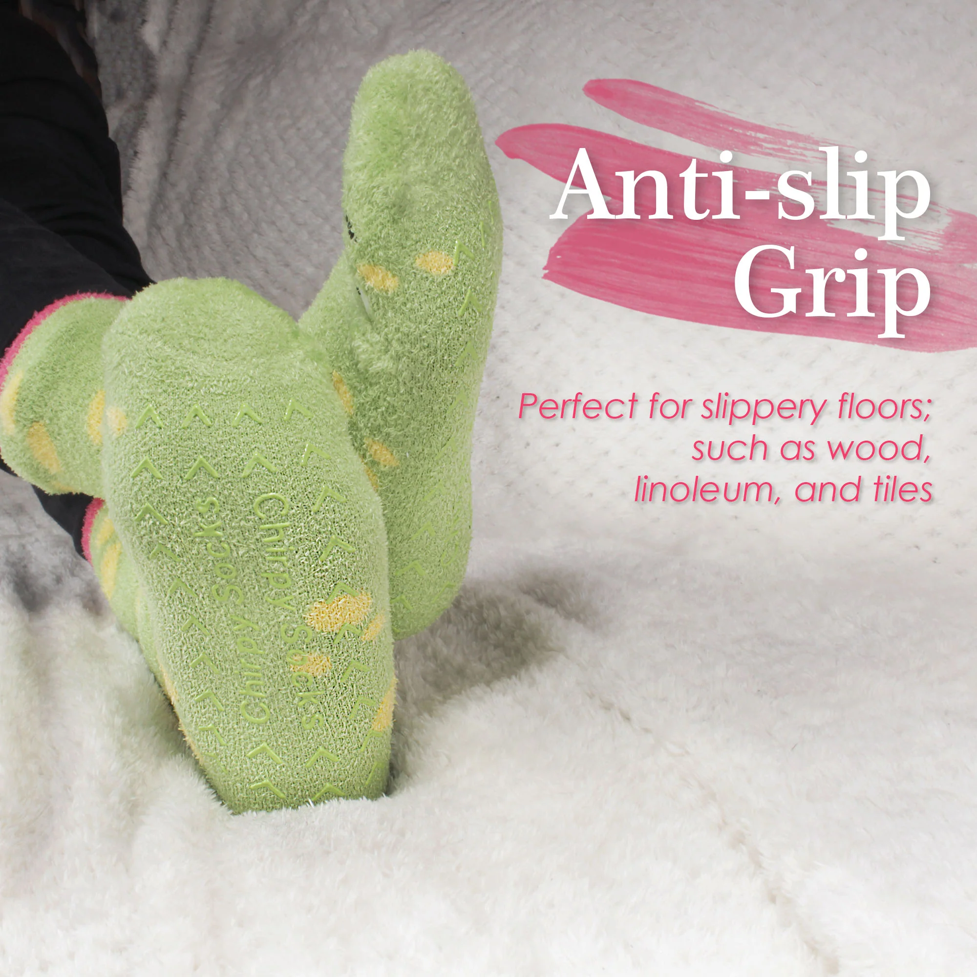Fuzzy Animal Socks - 6 Pairs Assortments - Image 4