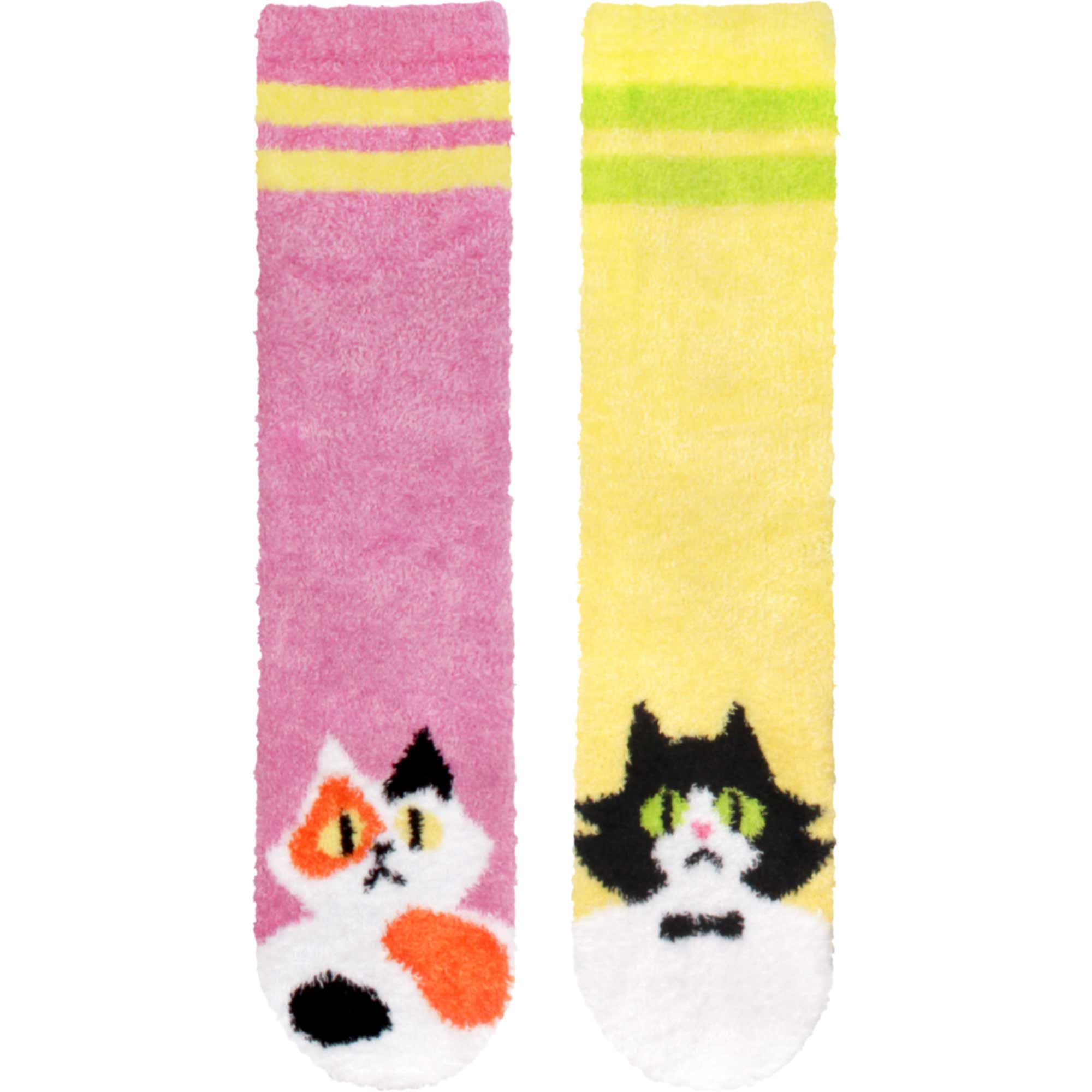 Fuzzy Animal Non-Slip Fuzzy Crew Socks - Image 35