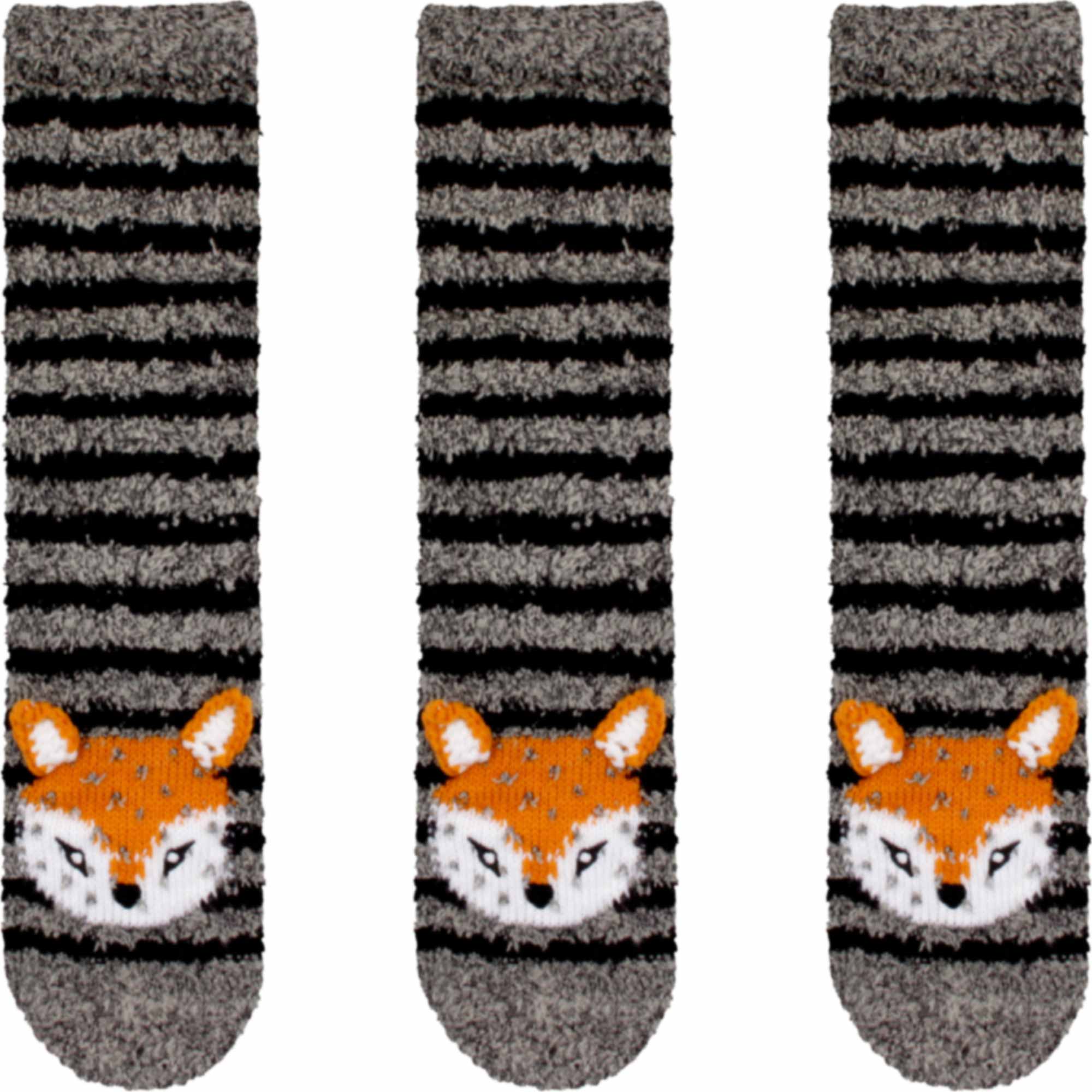Fuzzy Animal Non-Slip Fuzzy Crew Socks - Image 38