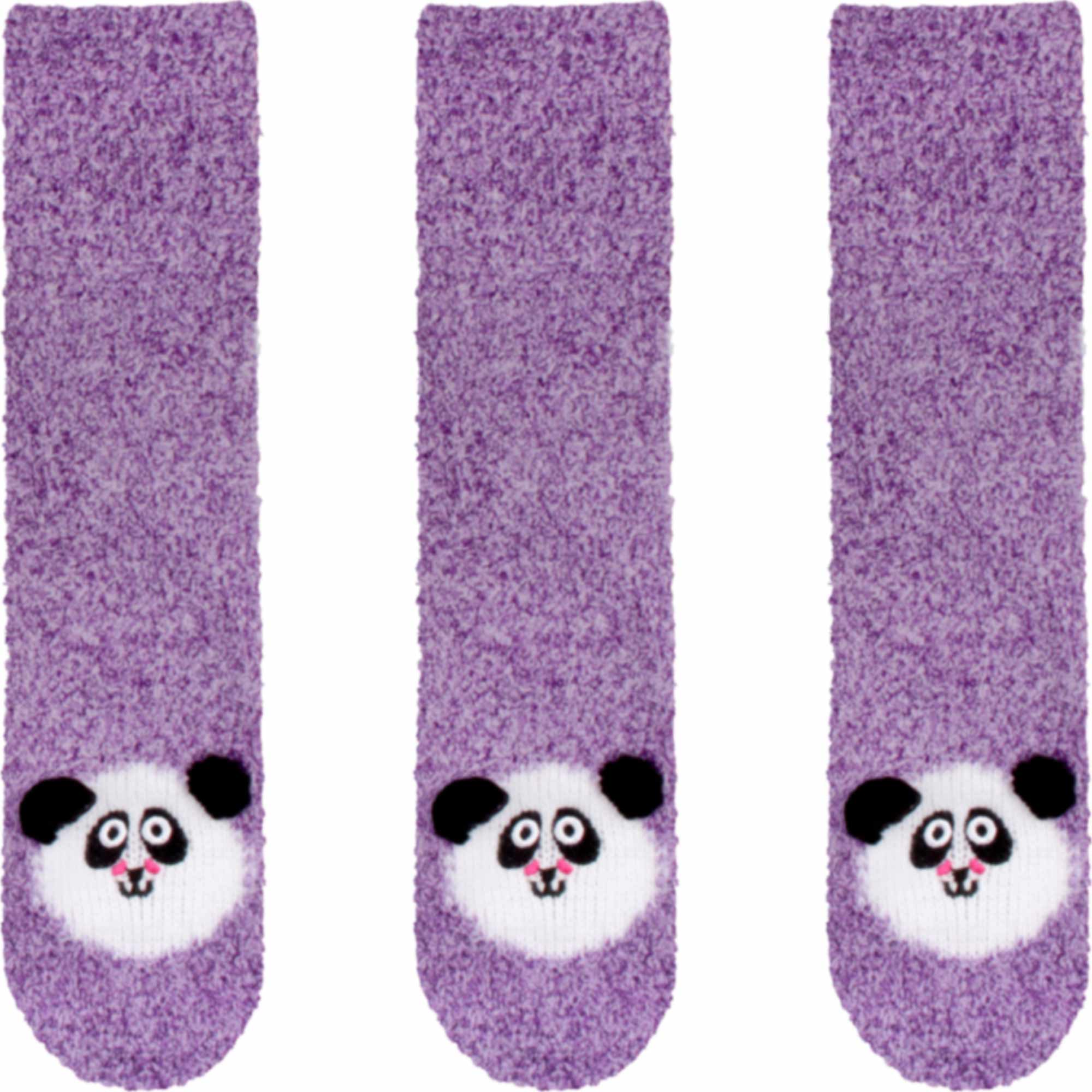 Fuzzy Animal Non-Slip Fuzzy Crew Socks - Image 44