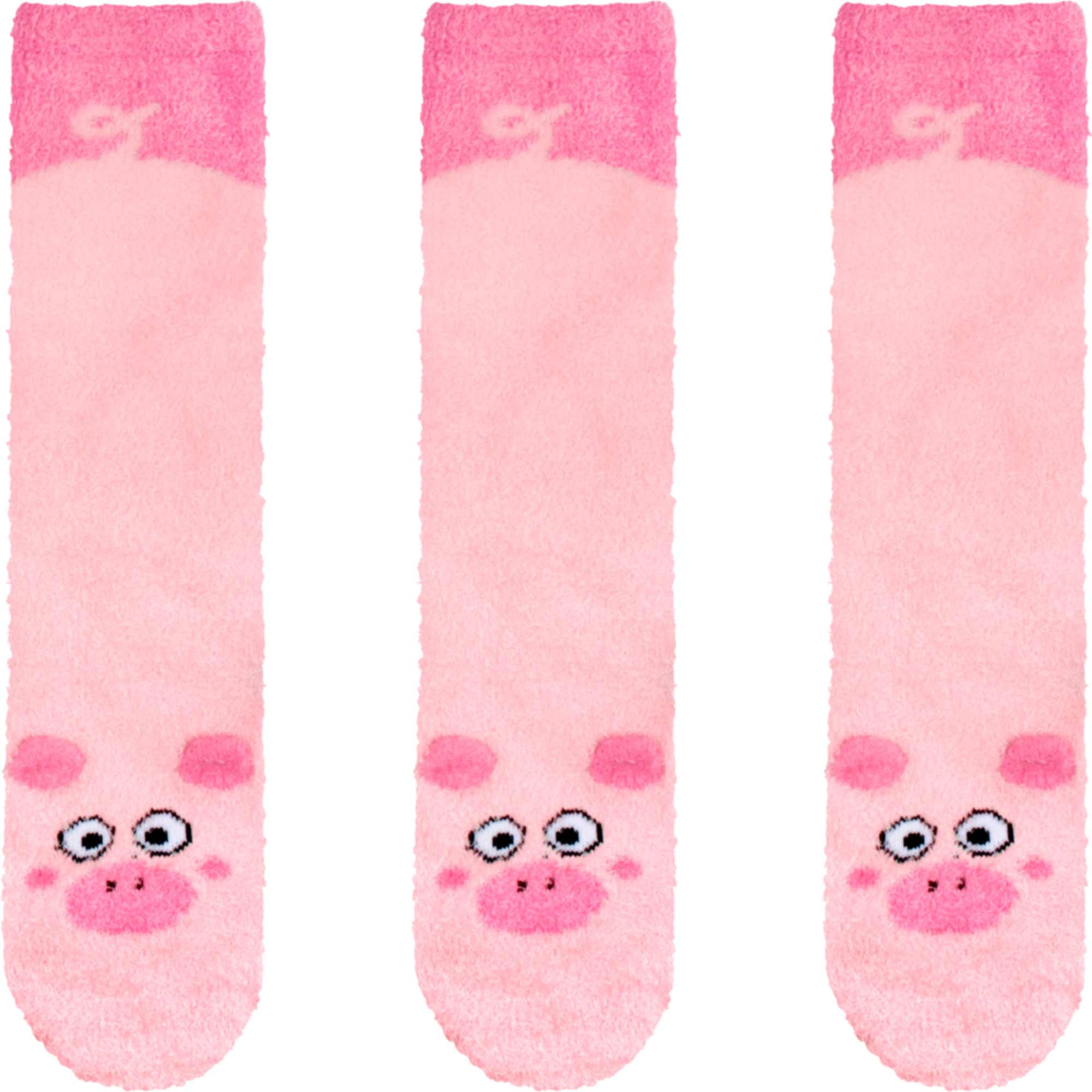 Fuzzy Animal Non-Slip Fuzzy Crew Socks - Image 50