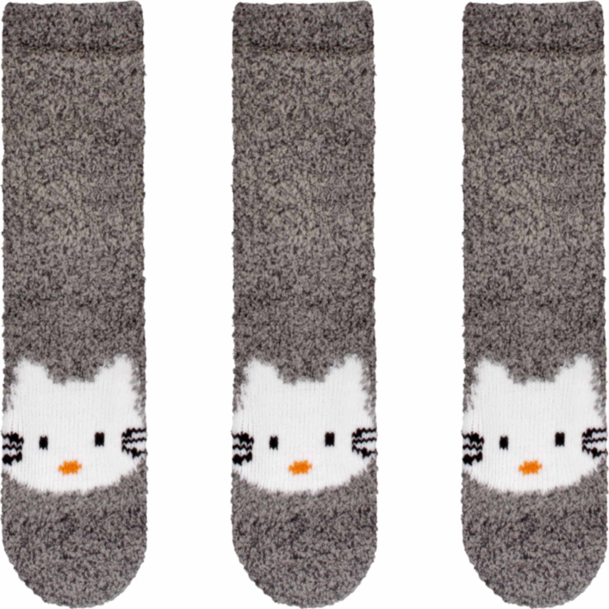 Fuzzy Animal Non-Slip Fuzzy Crew Socks - Image 60