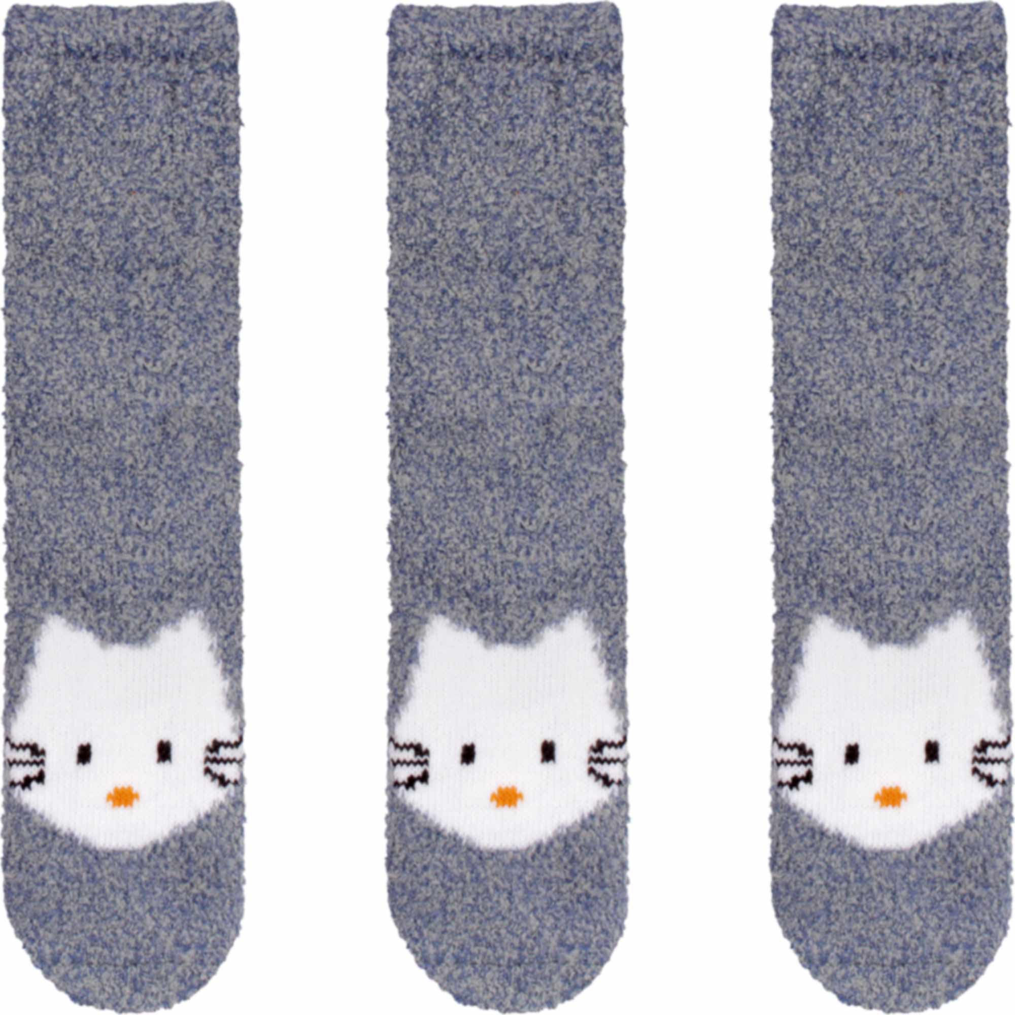 Fuzzy Animal Non-Slip Fuzzy Crew Socks - Image 61