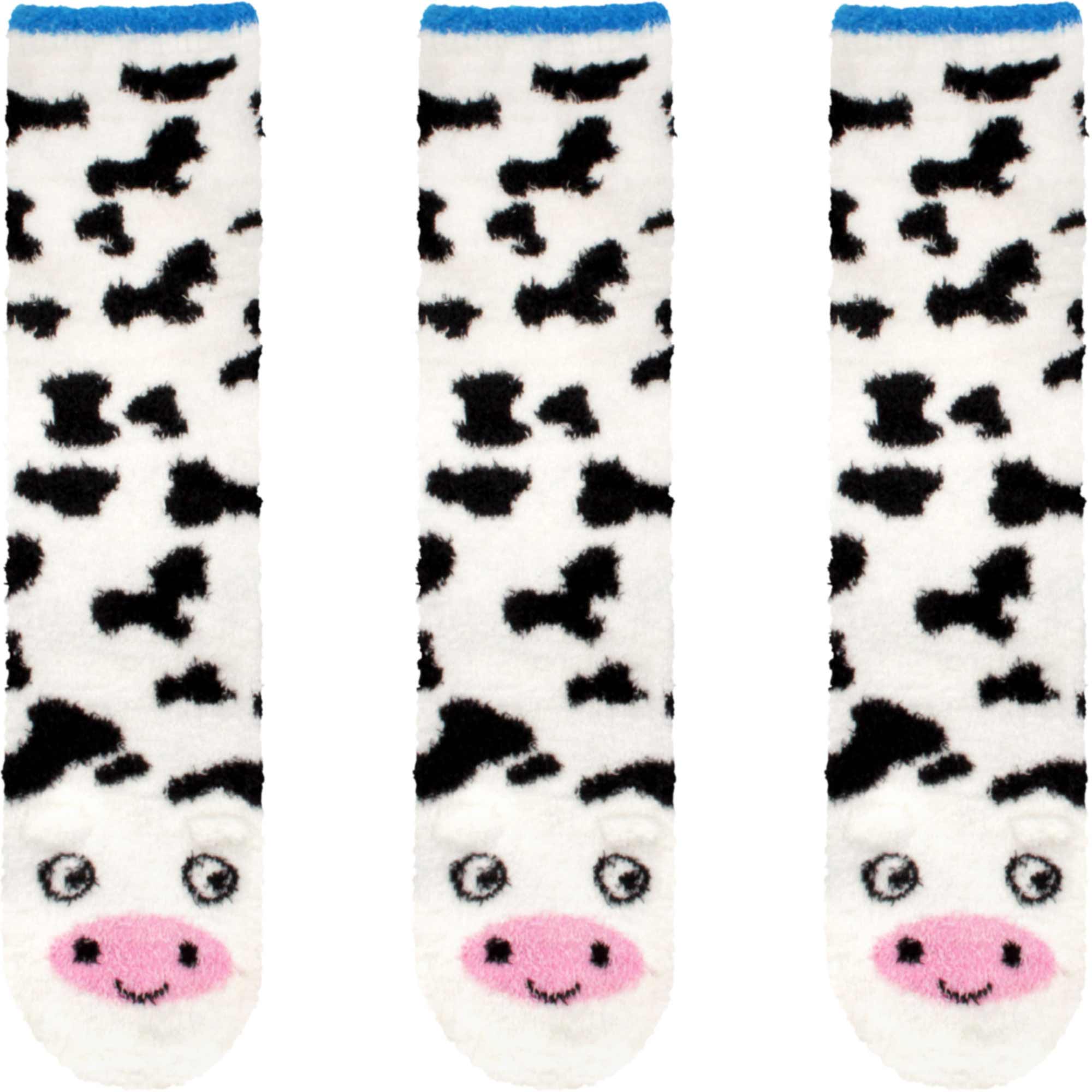 Fuzzy Animal Non-Slip Fuzzy Crew Socks - Image 64
